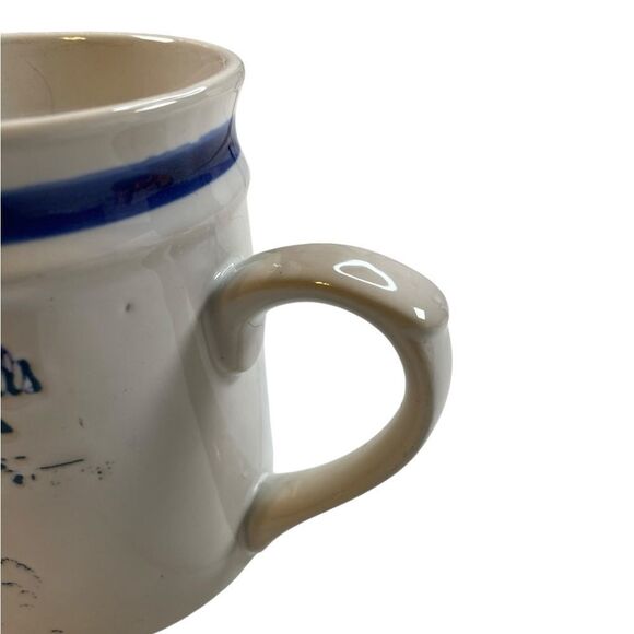 EUC Cream/Blue Coffee Cup Mig Niagara Falls Canada - Picture 3 of 7